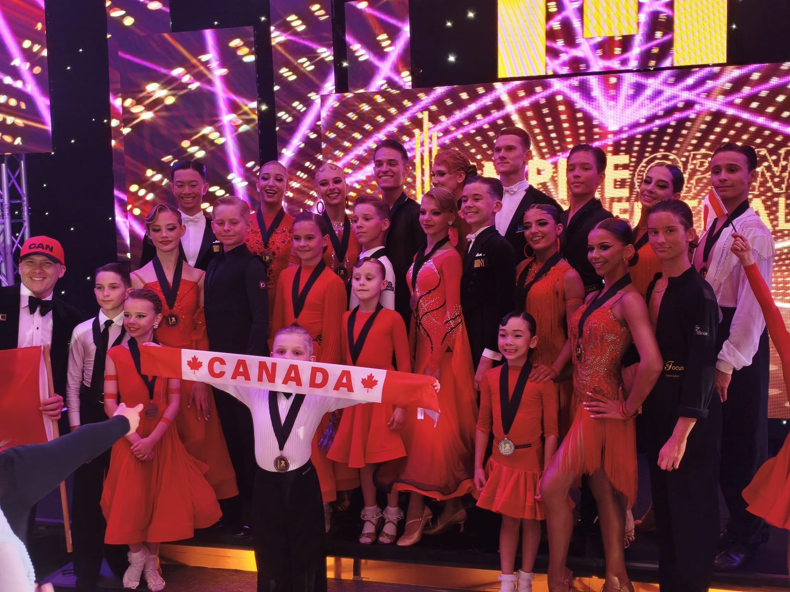 Universe DanceArt Team Canada competitors